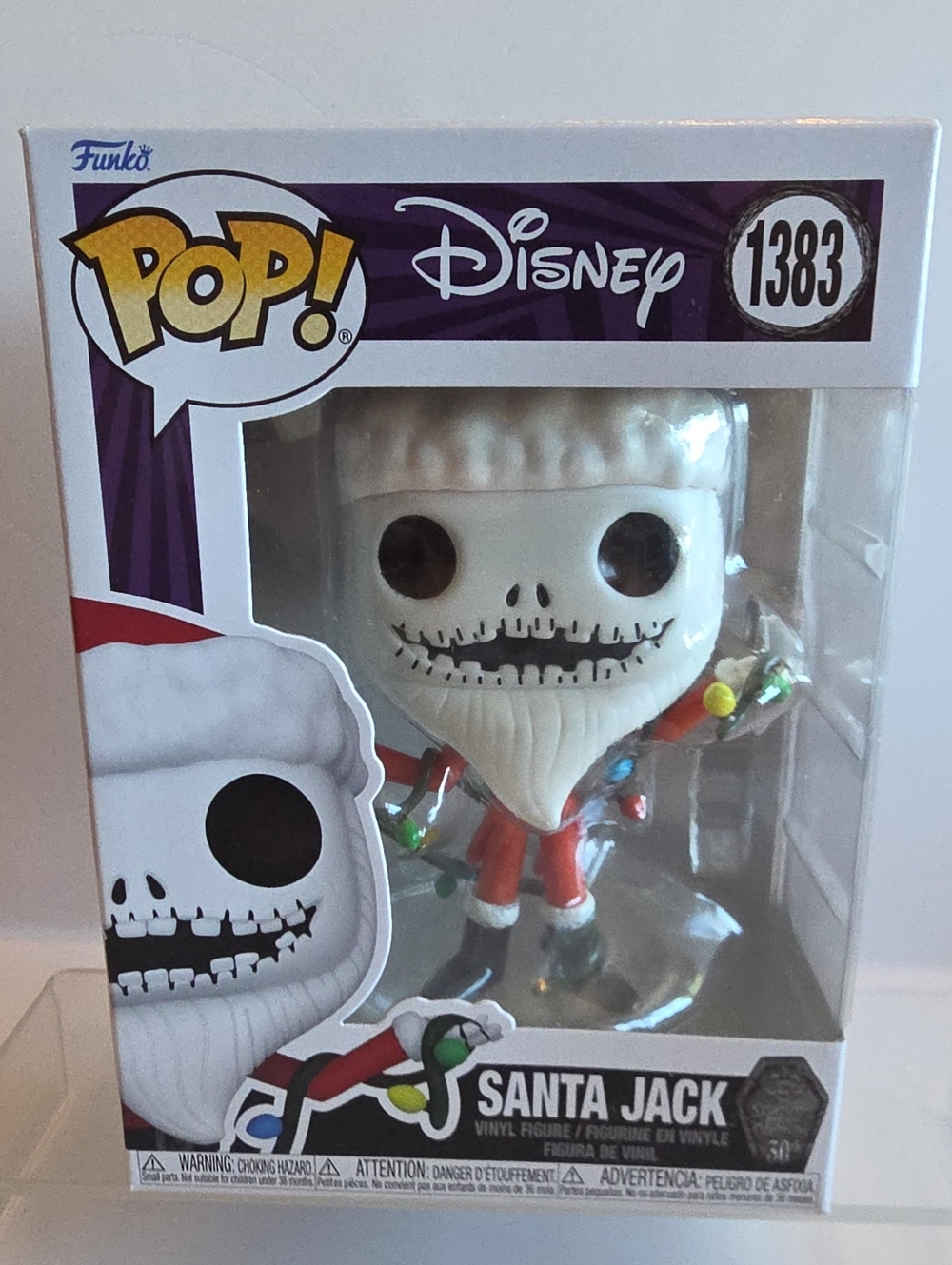 Funko Pop! Disney: The Nightmare Before Christmas -Santa Jack #1383 Vinyl Figure